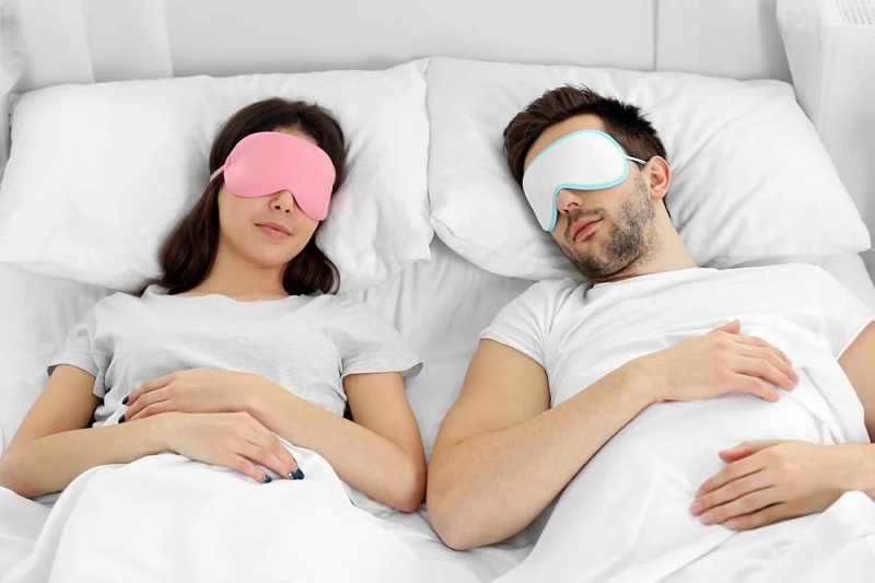 Shield Your Eyes from Light by Using a Sleep Mask